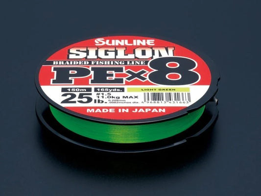 Sunline SIGLON PE×8 200M Light Green